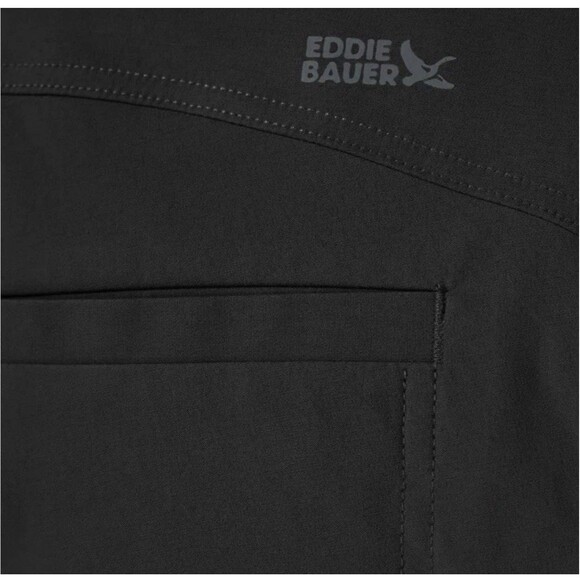 NWT Eddie Bauer Women's Horizon Straight Anke Pants Black Size 8 - Picture 4 of 7